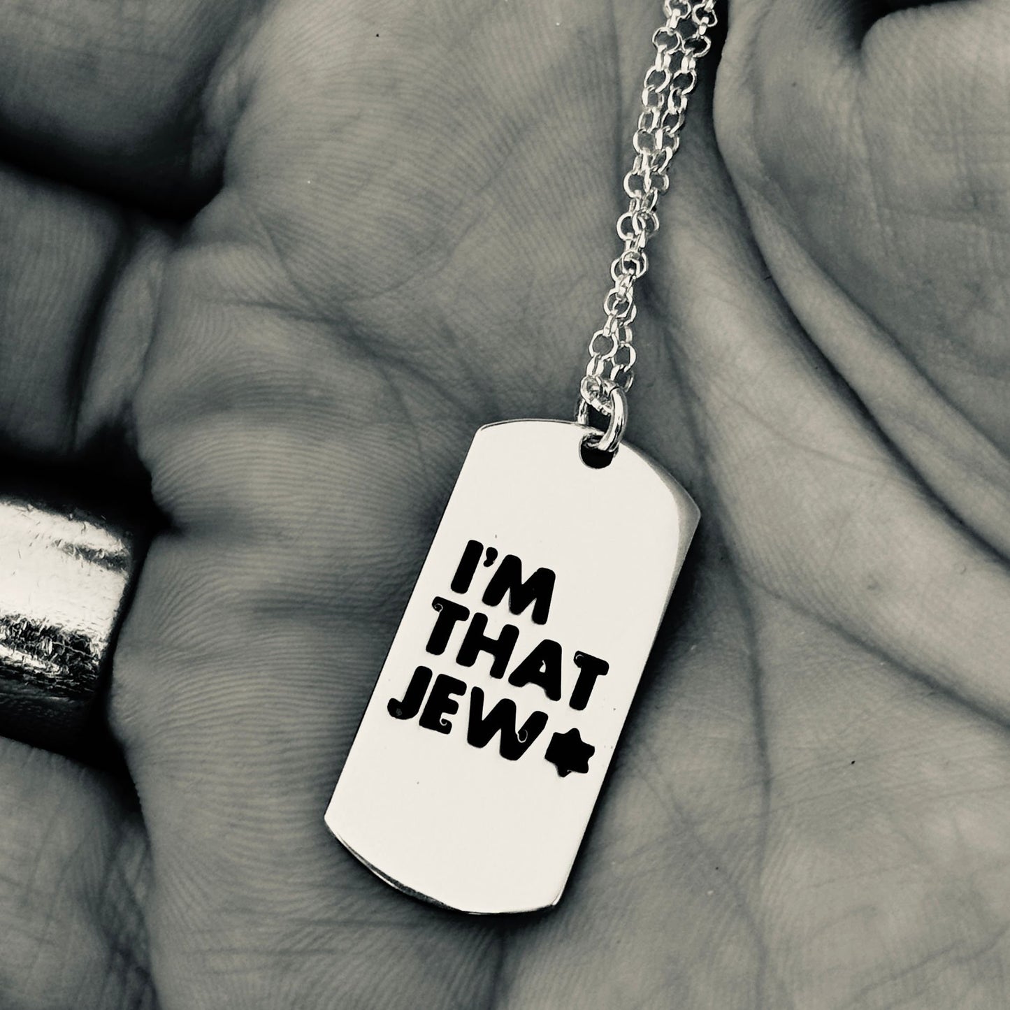 Petite "I'm That" Dog Tag