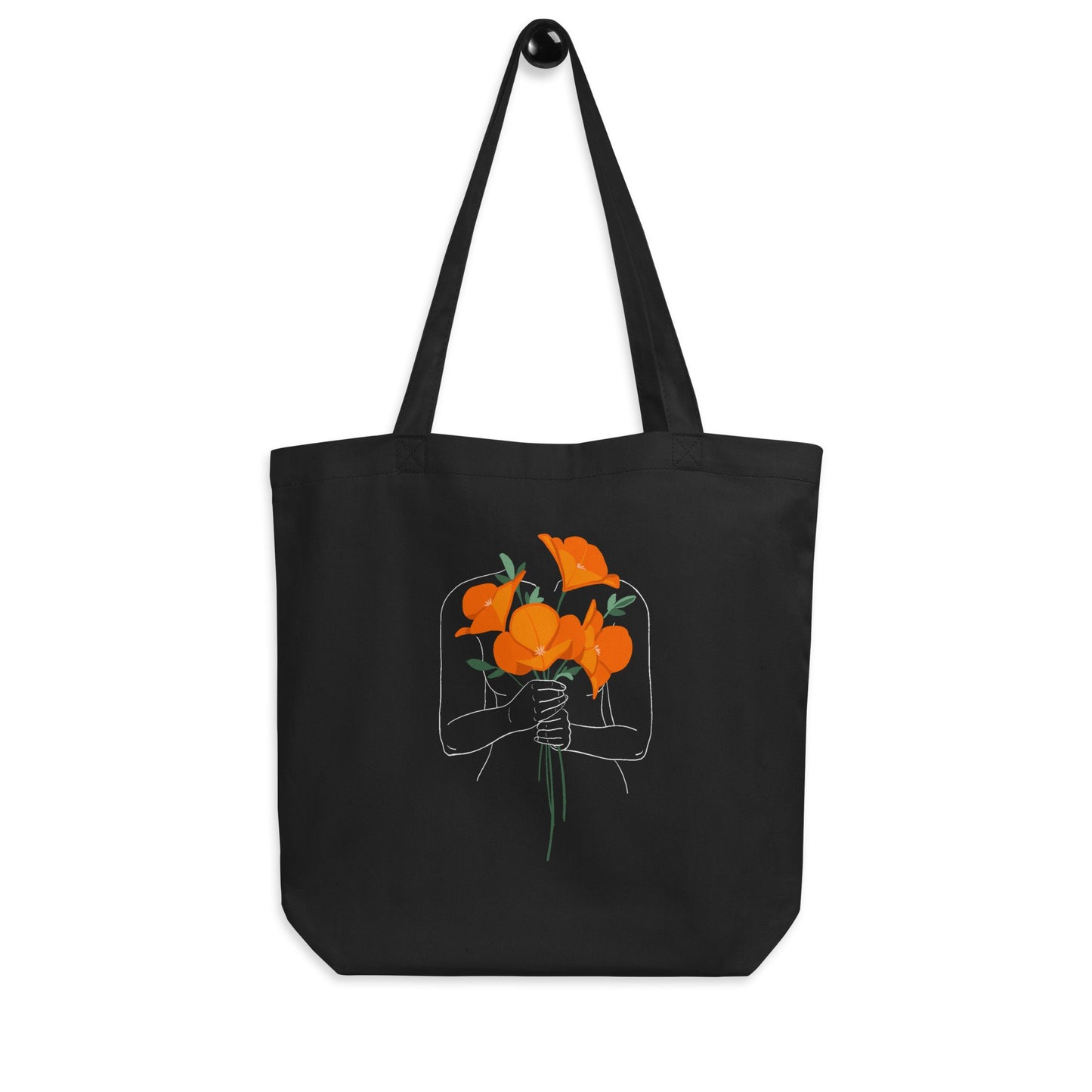 "Blossoming" Organic Cotton Tote Bag