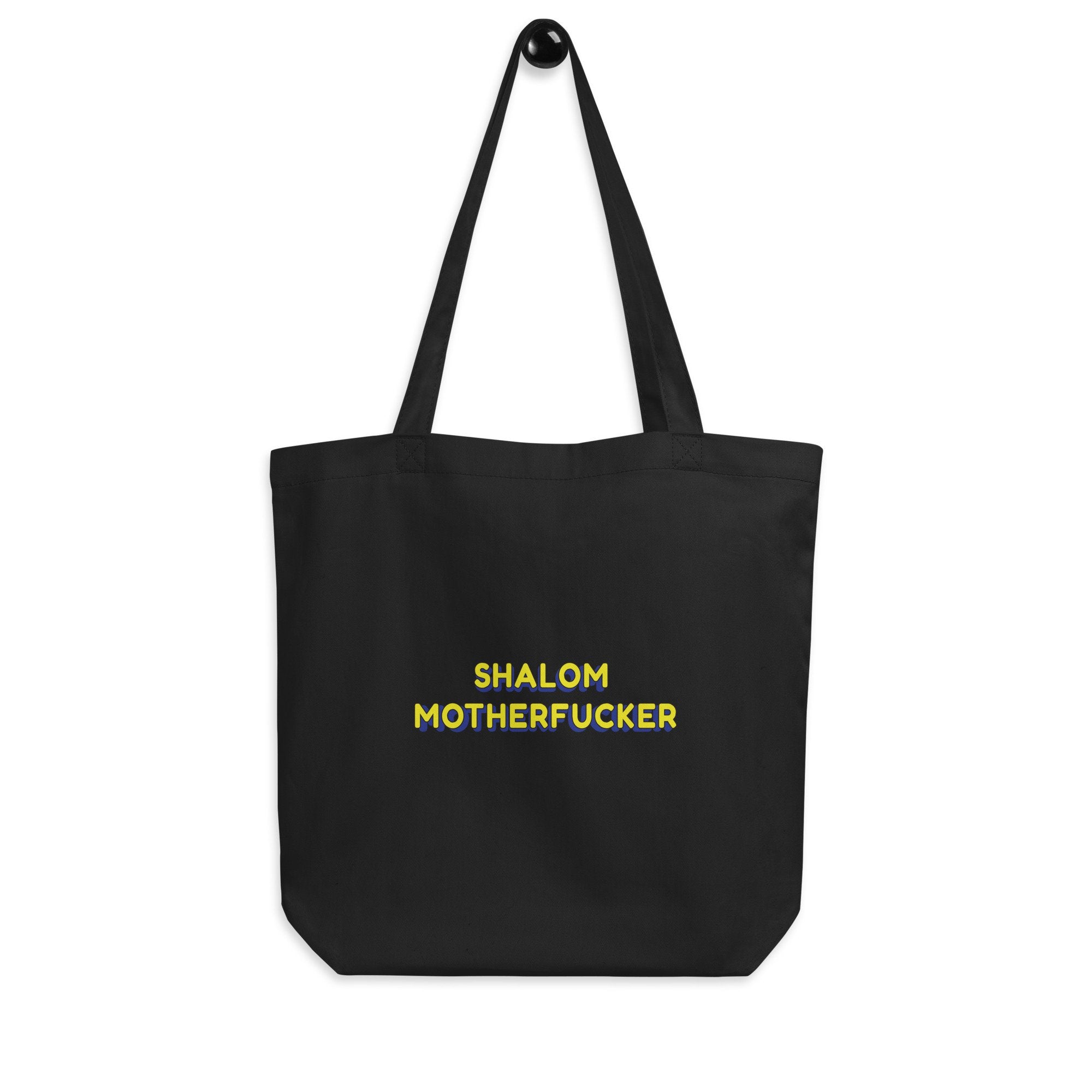 Shalom Motherfucker Organic Cotton Tote Bag