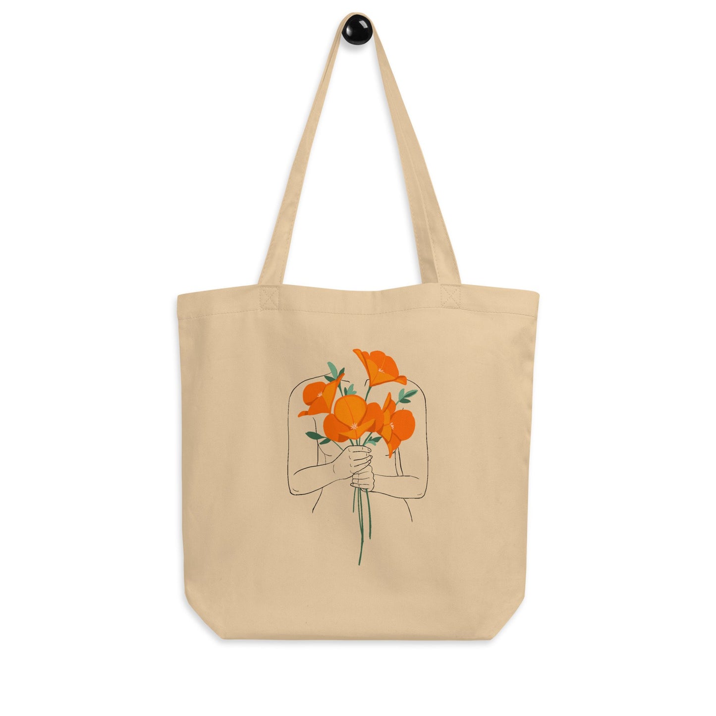 "Blossoming" Organic Cotton Tote Bag