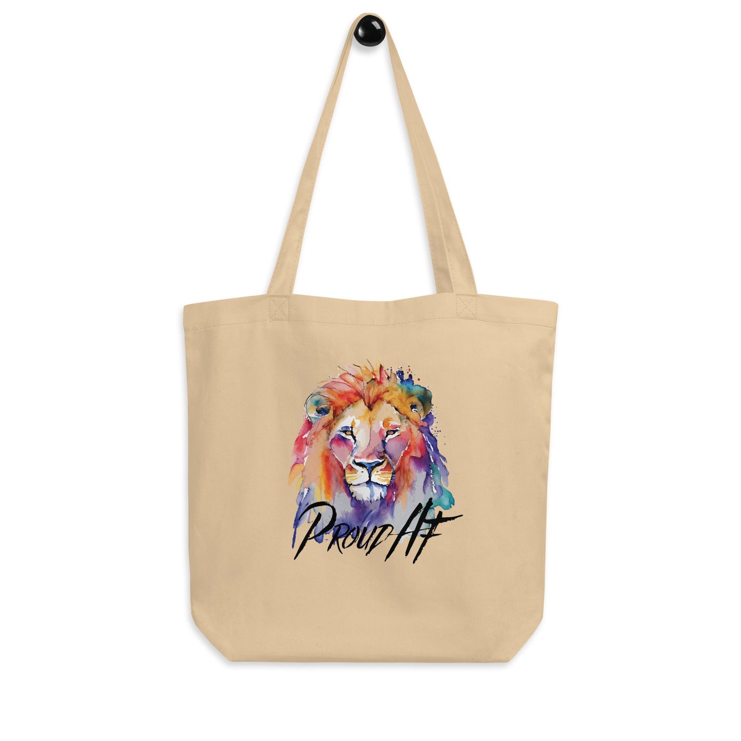 "Proud AF" Organic Cotton Tote Bag