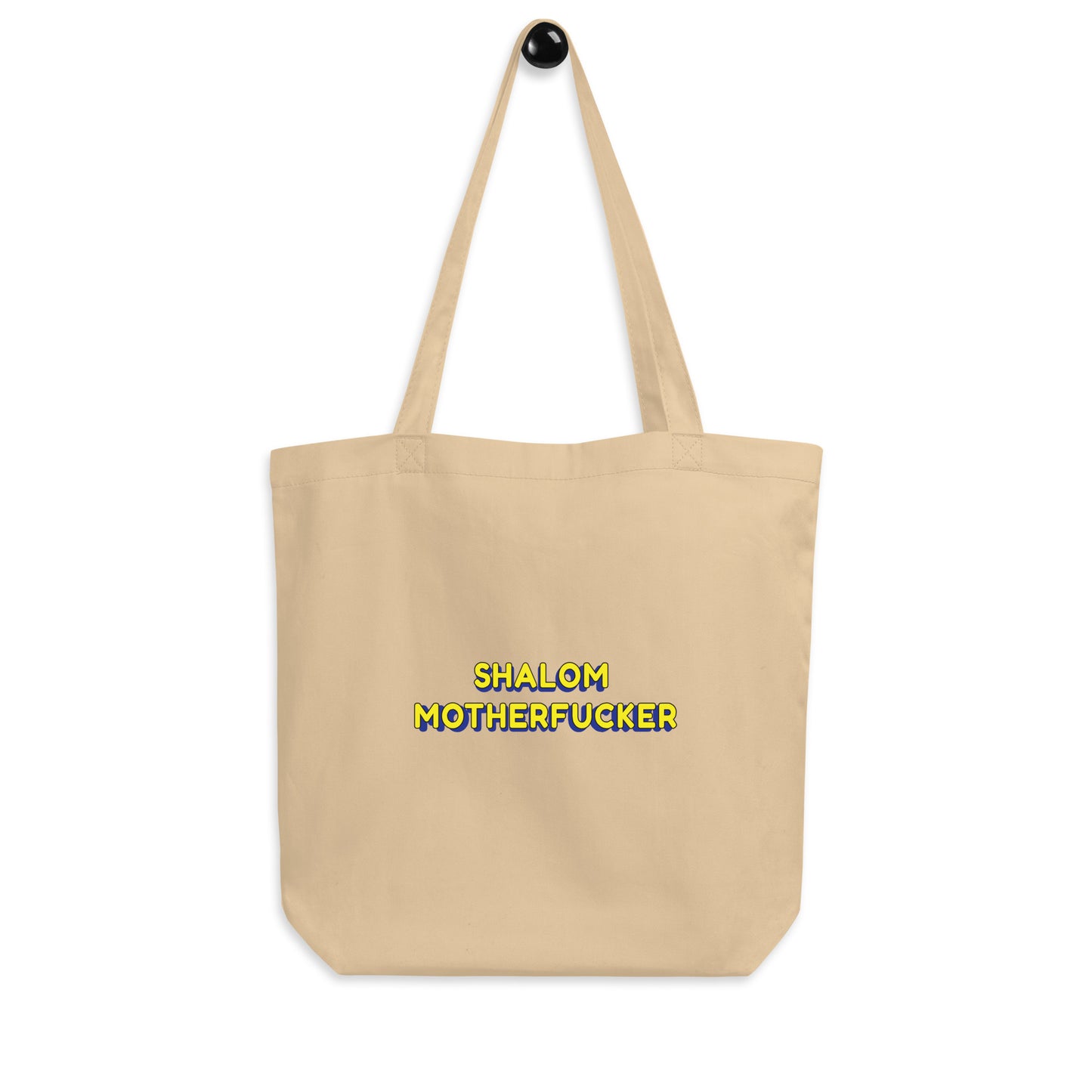 "Shalom Motherfucker" Organic Cotton Tote Bag