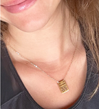 Eshet Chayil (Woman of Valor) Dog Tag Necklace