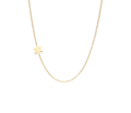 Tiny Asymmetrical Star of David Necklace