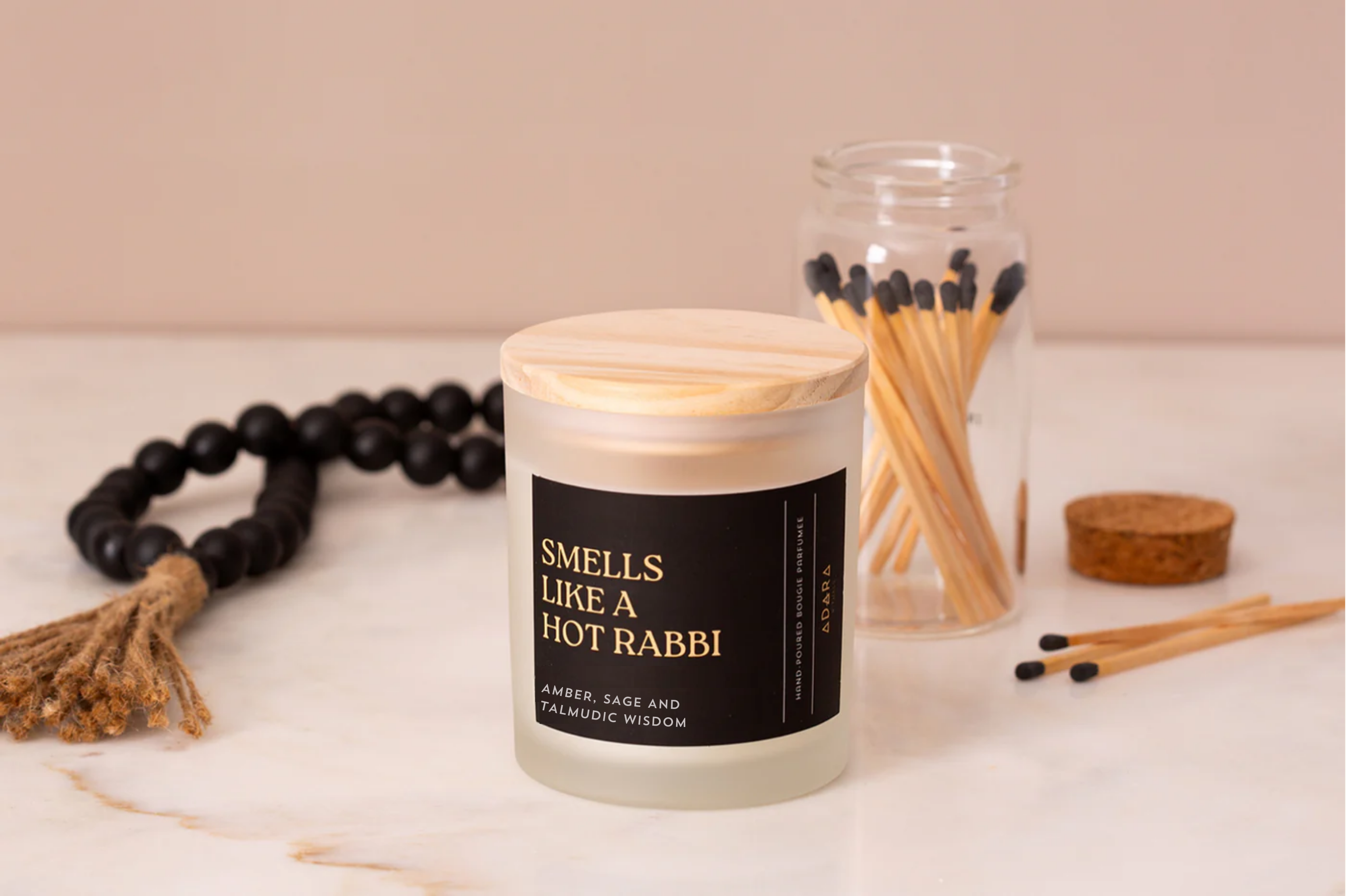 Smells Like a Hot Rabbi Candle – Amber, Sage & Talmudic Wisdom