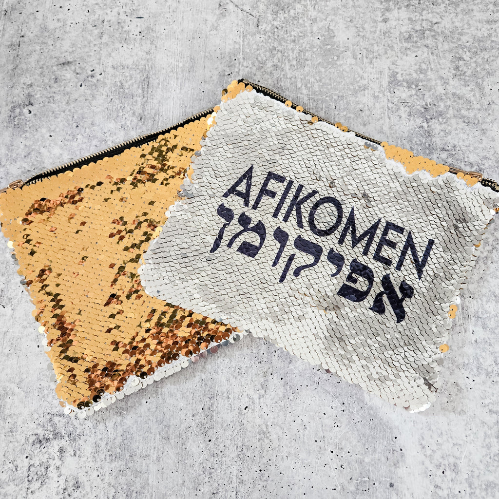 Afikomen Sequin Matzah Pouch