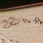 Magen David Crystal Statement Drop Earrings