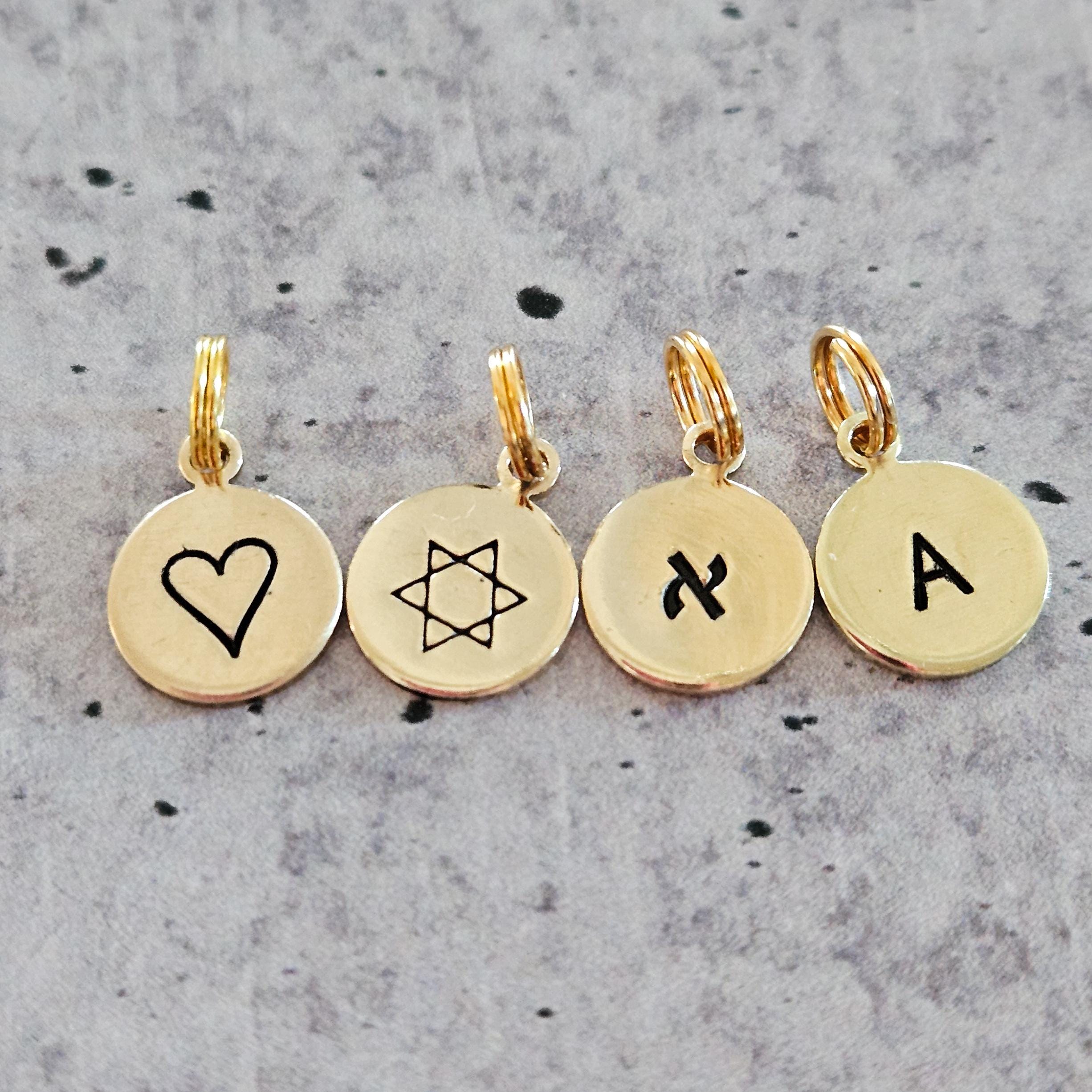 Alta Cocker Hand Stamped Brass Keychain