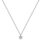 925 Sterling Silver Star of David Necklace