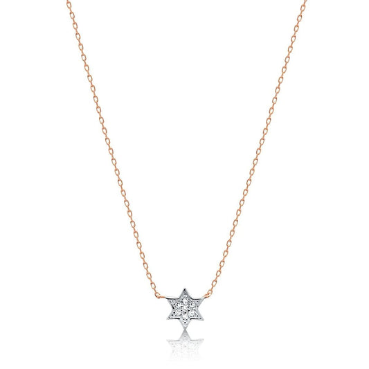 Petite Star of David Necklace