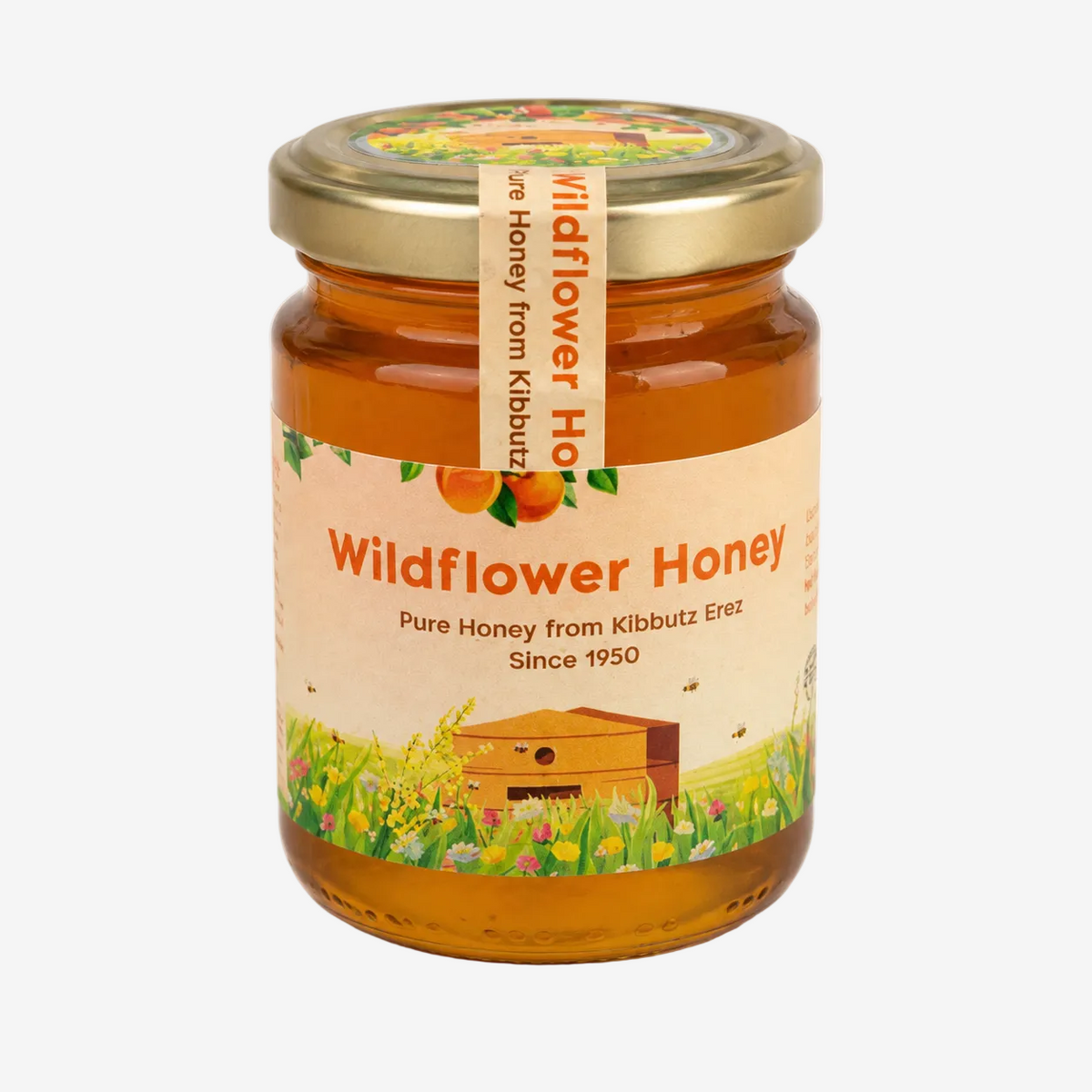 Wildflower honey from Kibbutz Erez in Israel's western Negev
