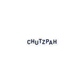 Chutzpah Kiss-Cut Sticker by Eitan Chitayat
