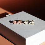 Enamel Oy Vey Stud Earrings
