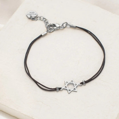 Star of David Bracelet for Men