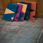 Mor Sinai full-grain leather card wallet, alternate product view