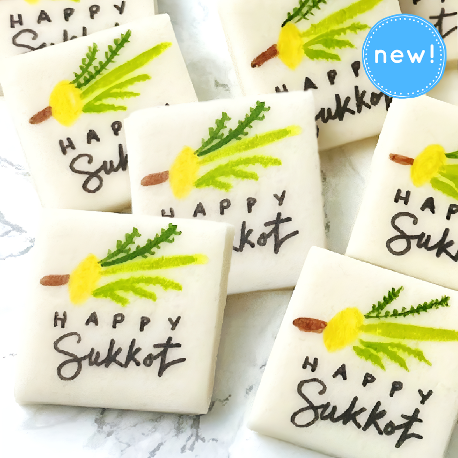 Happy Sukkot Placecards – Marzipan Holiday Treats