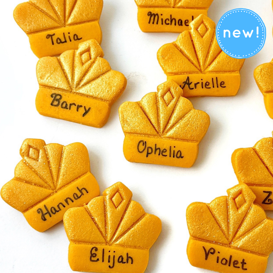 Purim Personalized Golden Crowns