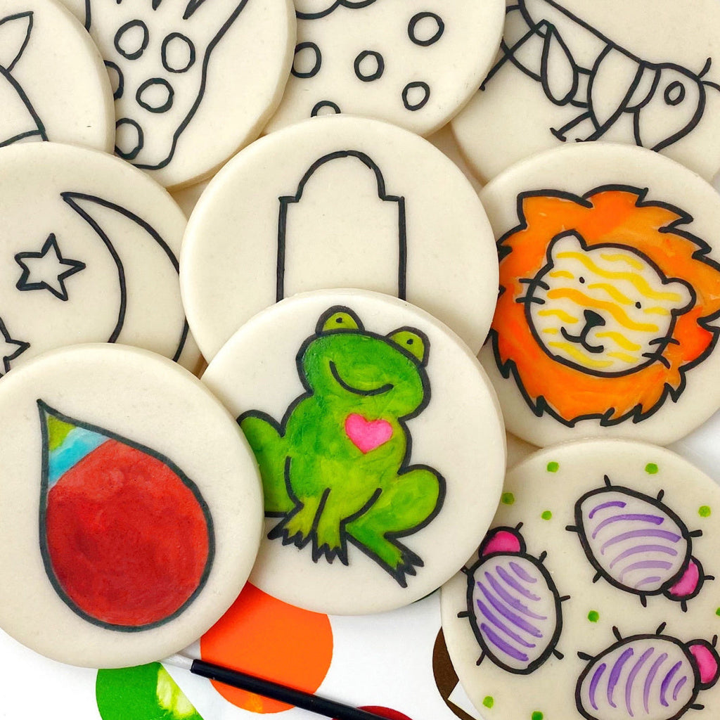 Passover Paint-Your-Own Ten Plagues