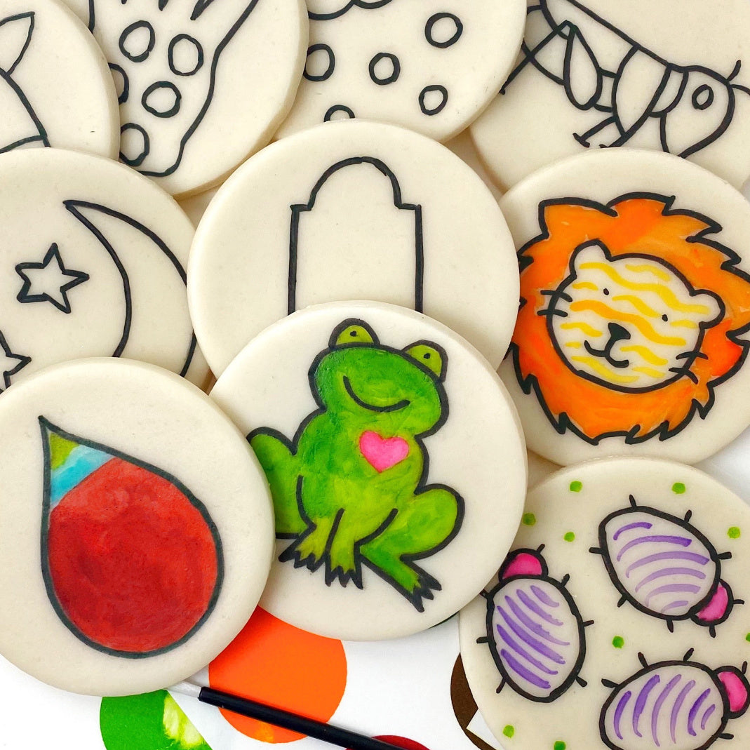 Passover Paint-Your-Own Ten Plagues