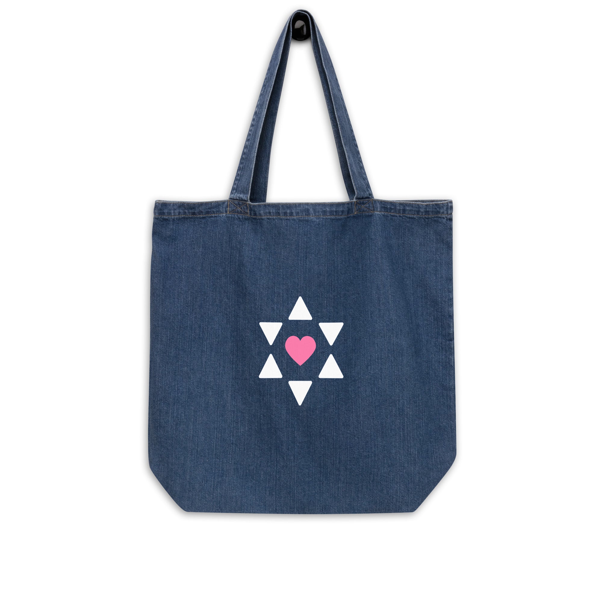 "All Heart" Denim Tote Bag