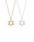 Movable Star of David Necklace