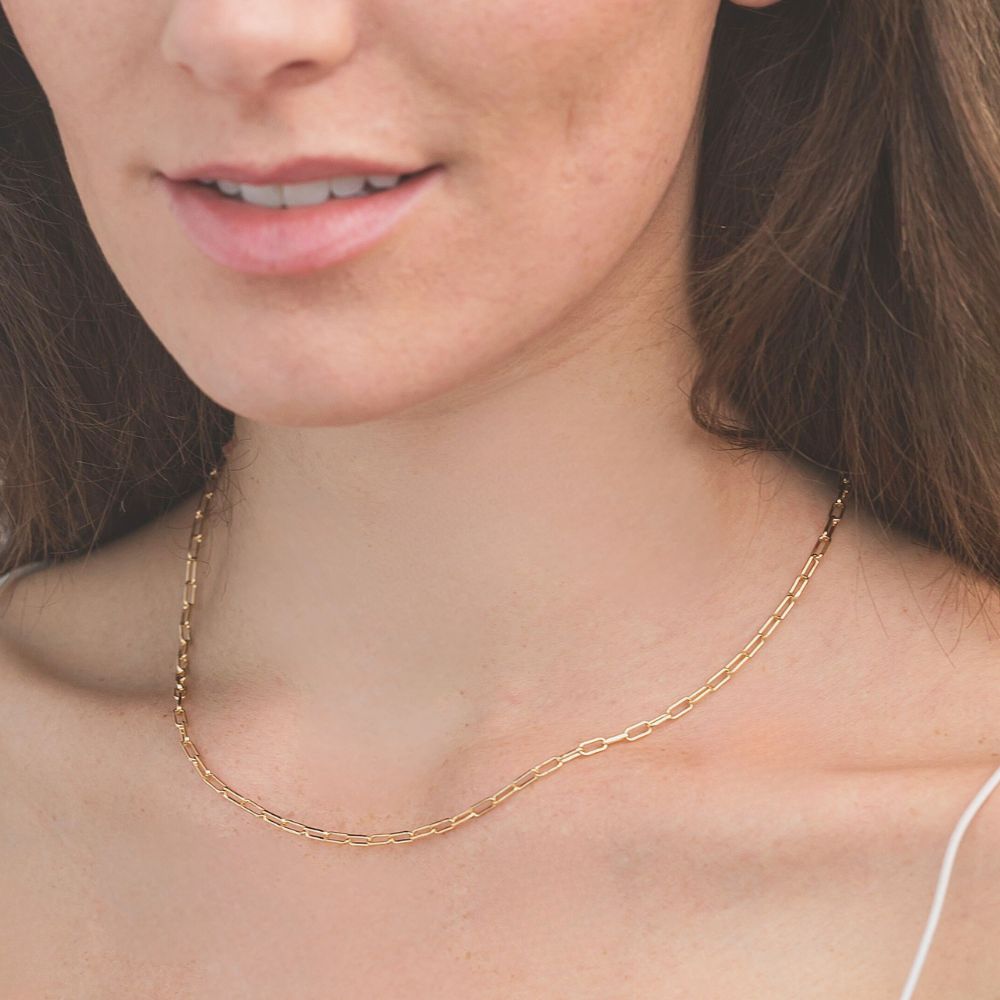 Petite Paperclip Necklace