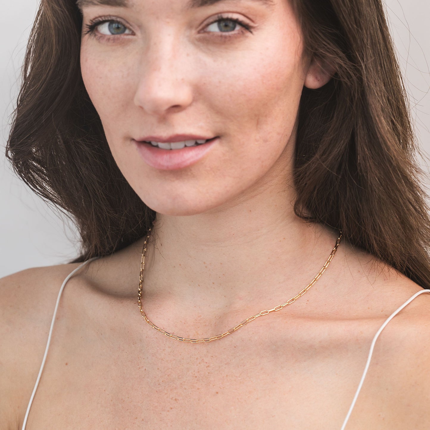Petite Paperclip Necklace