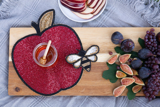 Apple Petite Mats – Rosh Hashanah Table Décor