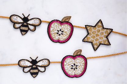 Devra Apples & Honey Beaded Garland – Rosh Hashanah Décor