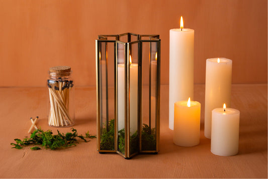 Liora Hurricane Candle Holder – Star of David Décor