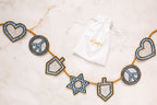 Peace, Love & Dreidel Beaded Garland