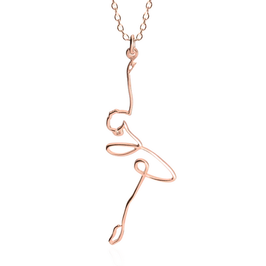 "We Will Dance Again" Ballerina Necklace