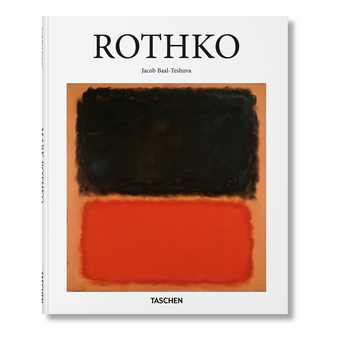 Rothko art book cover featuring Mark Rothko's abstract black and red painting