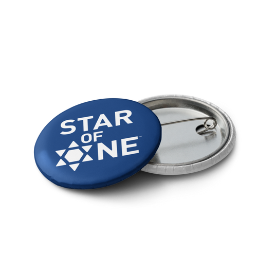 "Star of One" Button Pins