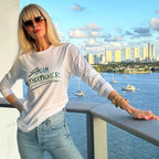 Artist Shonna Drew wearing her Shalom Motherf***er Artist Edition T-Shirt