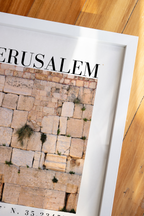 Jerusalem Western Wall (Kotel) Wall Art Print