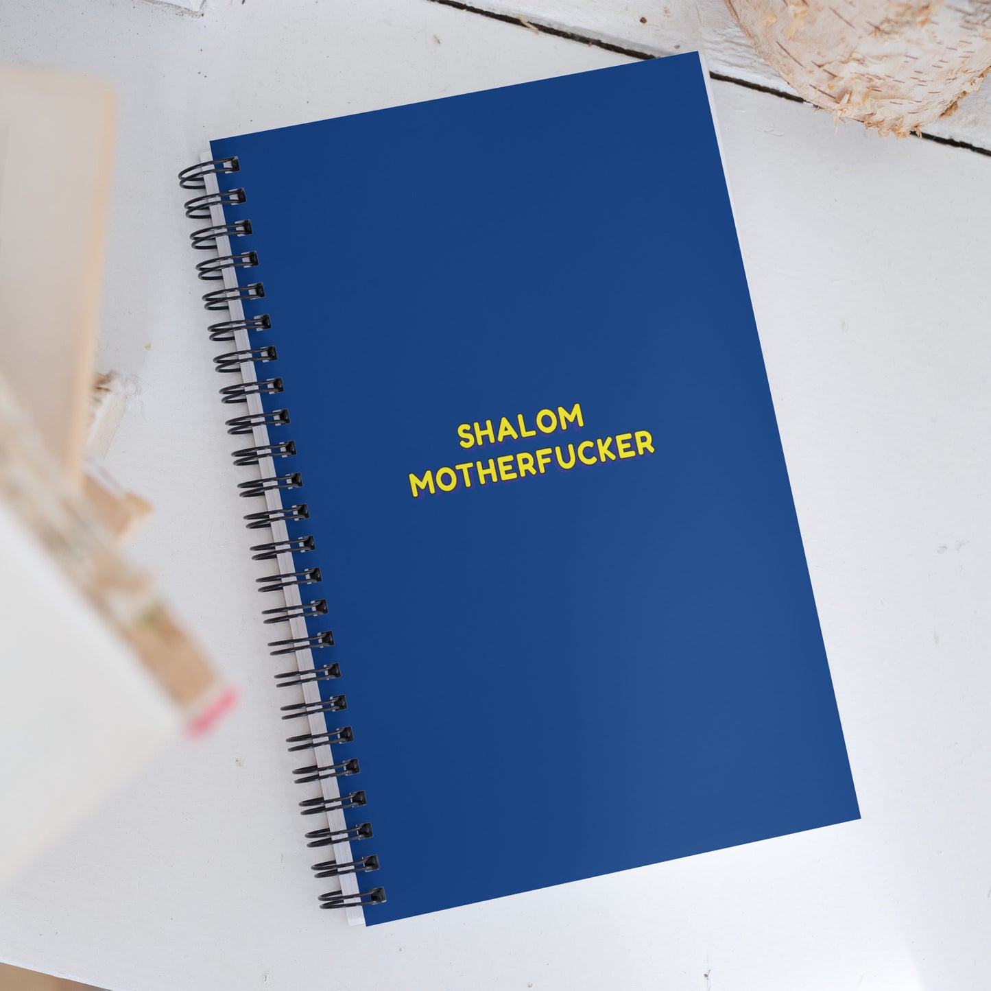 "Shalom Motherfucker" Spiral Notebook