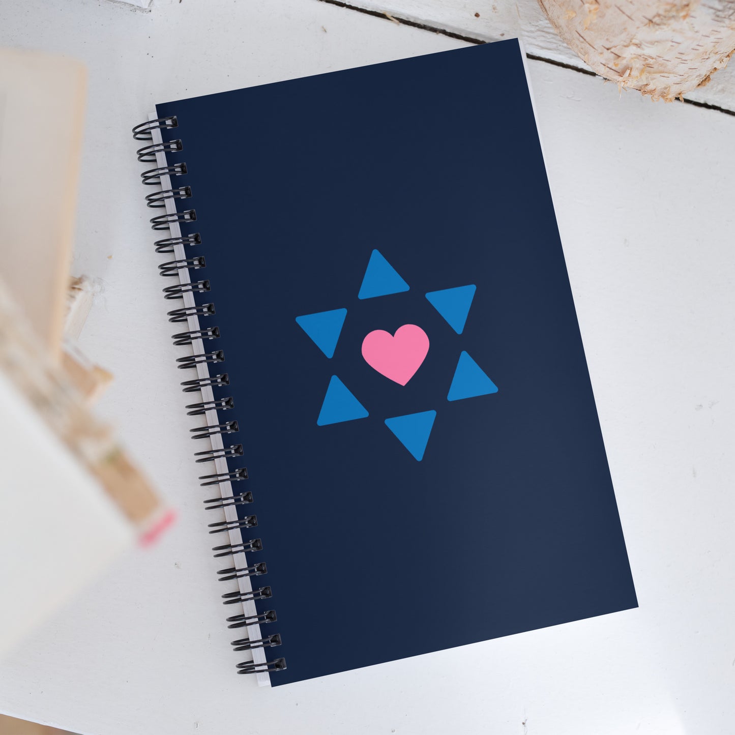 "All Heart" Spiral Notebook