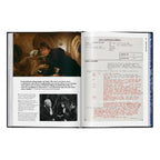 The Star Wars Archives book open to Luke Skywalker with Yoda and a Return of the Jedi continuity report