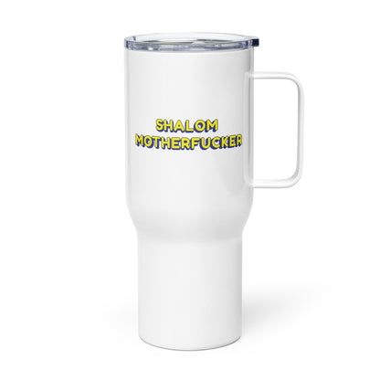 "Shalom Motherfucker" Stainless Steel Travel Mug