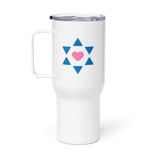 "All Heart" Stainless Steel Travel Mug