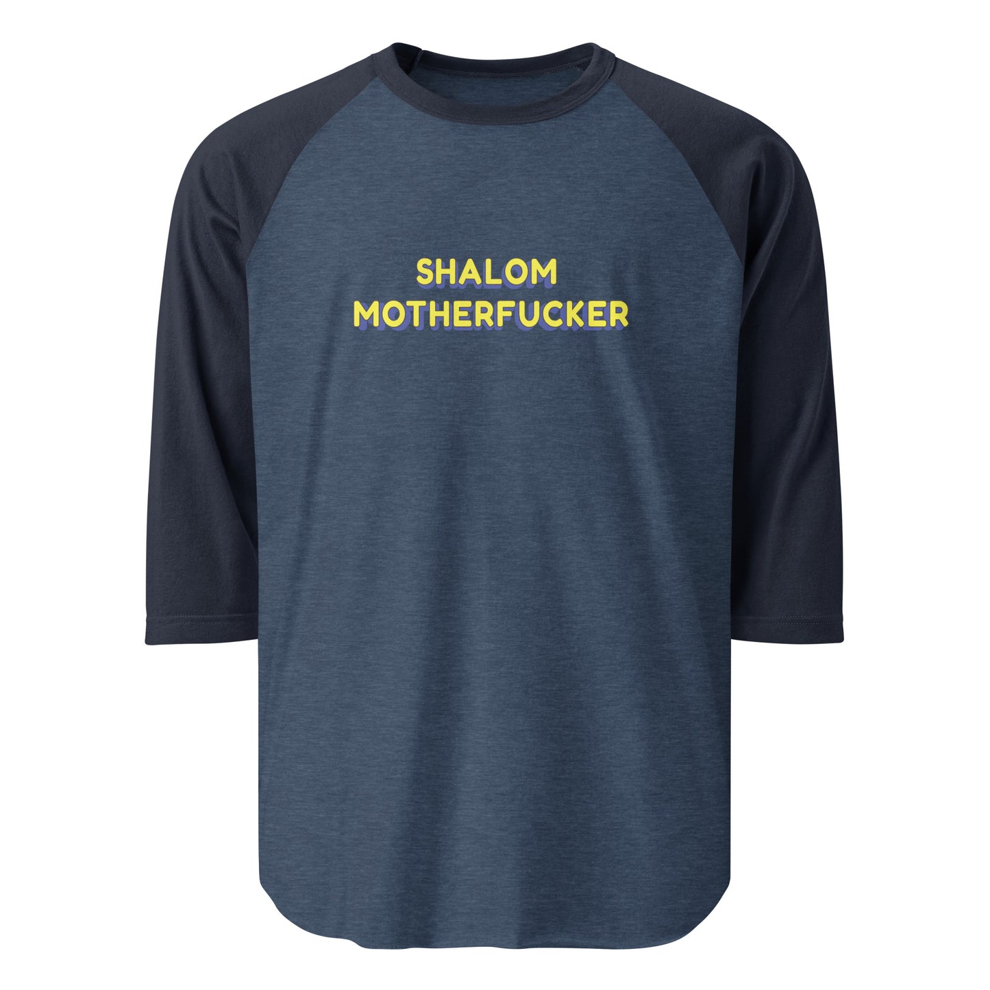 "Shalom Motherfucker" Baseball Ringer