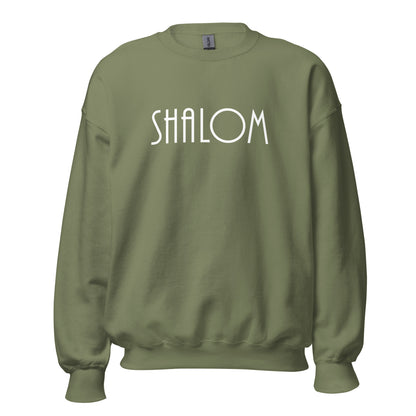 "Shalom" Classic Fit Sweatshirt