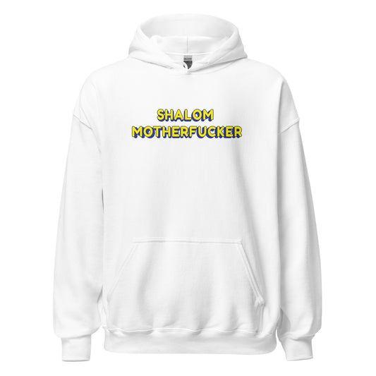 "Shalom Motherfucker" Unisex Heavyweight Hoodie