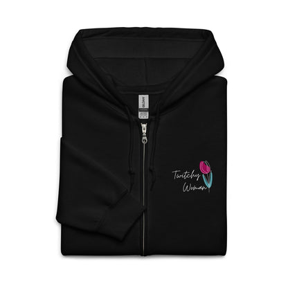 "Twitchy Woman" Unisex Full-Zip Hoodie