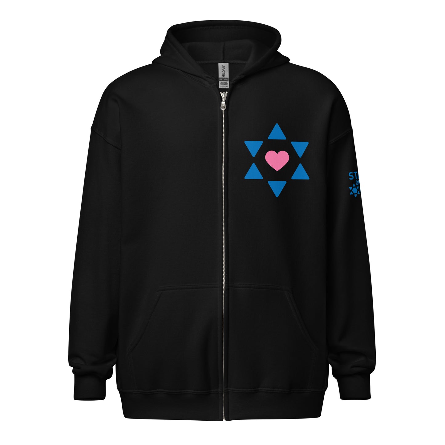 "All Heart" Unisex Heavyweight Zip Hoodie