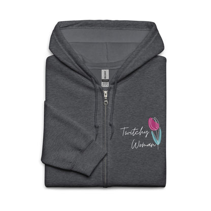 "Twitchy Woman" Unisex Full-Zip Hoodie