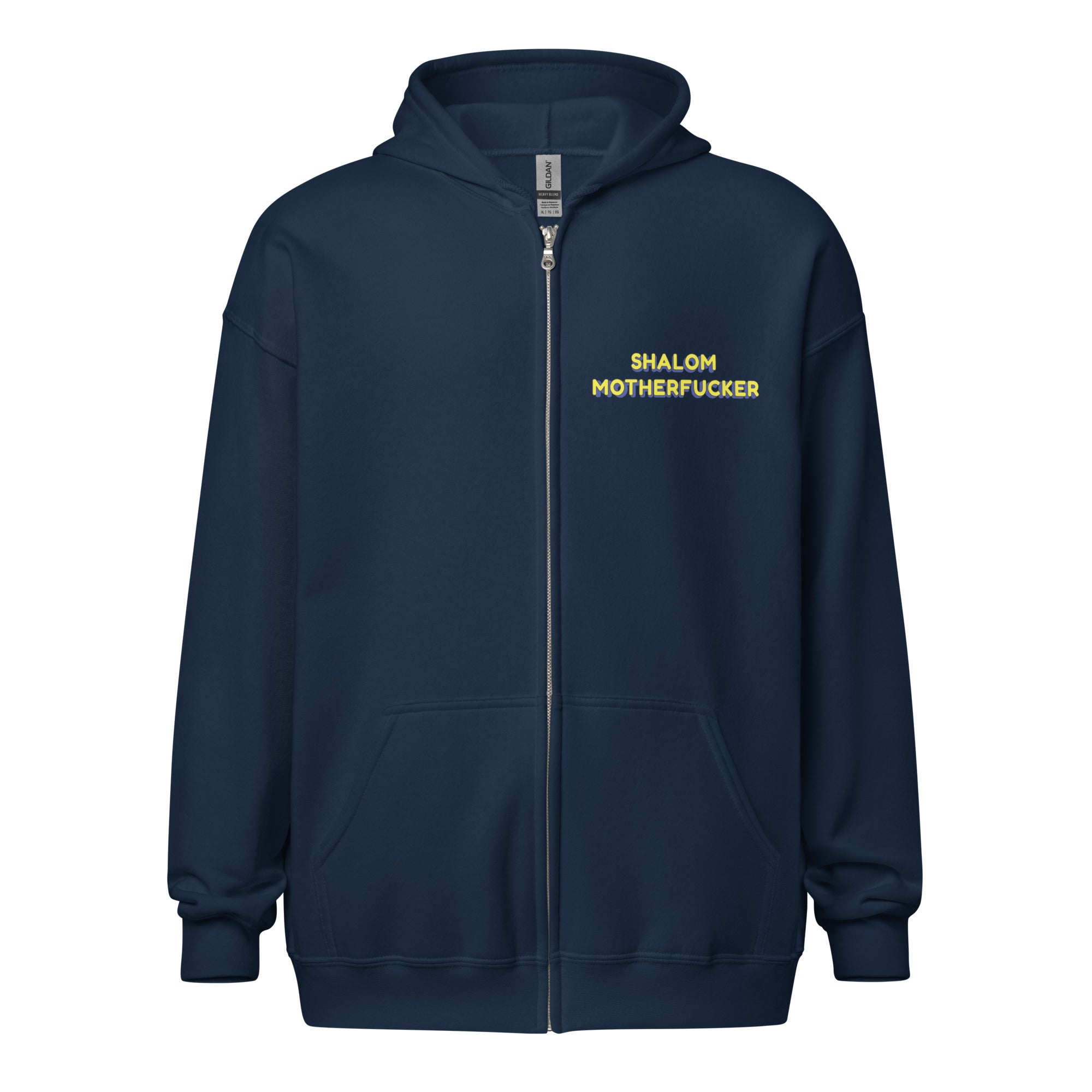"Shalom Motherfucker" Zip Hoodie