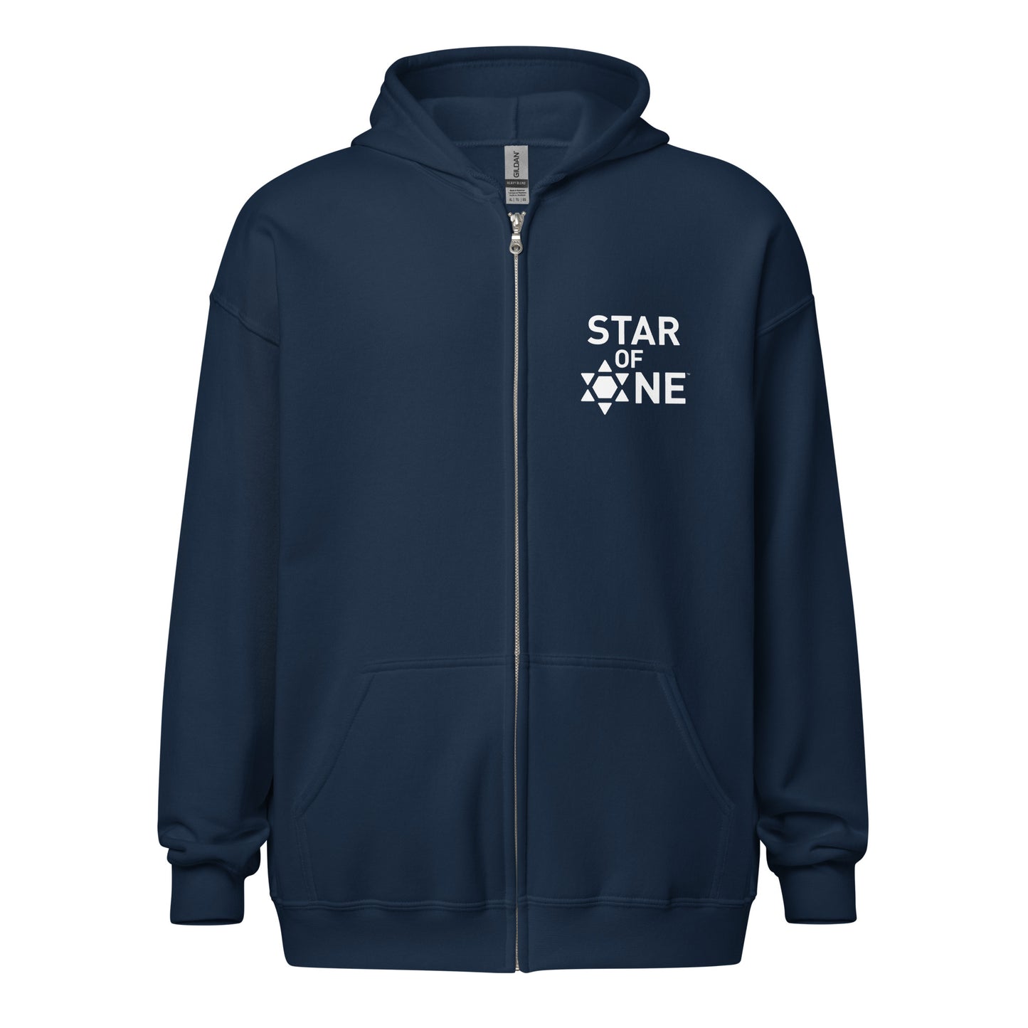 "Star of One" Unisex Full-Zip Hoodie