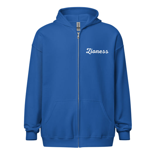 "Zioness" Unisex Full-Zip Hoodie